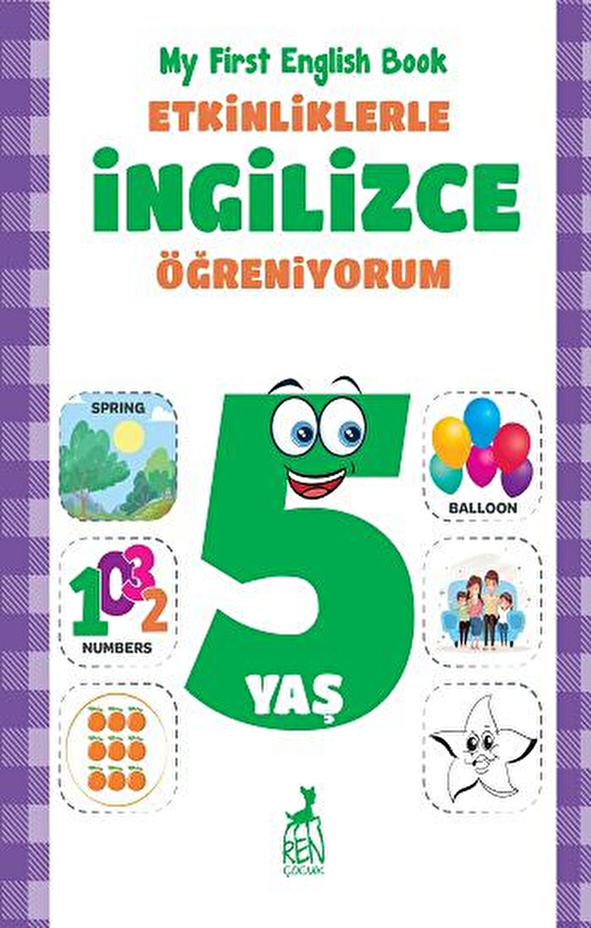 Etkinliklerle İngilizce Öğreniyorum 5 Yaş