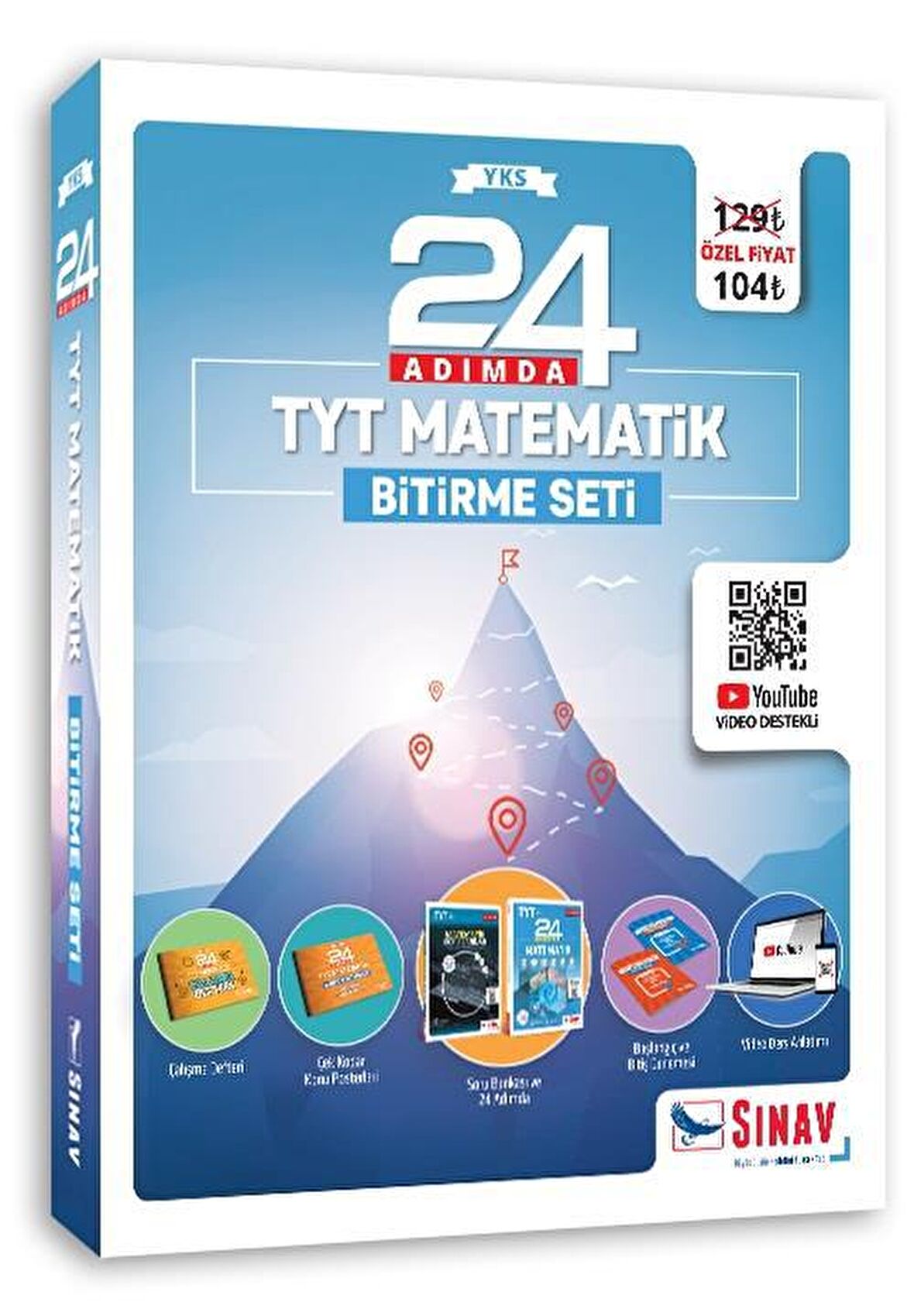 Sınav Yayınları Tyt Matematik 24 Adımda Bitirme Seti