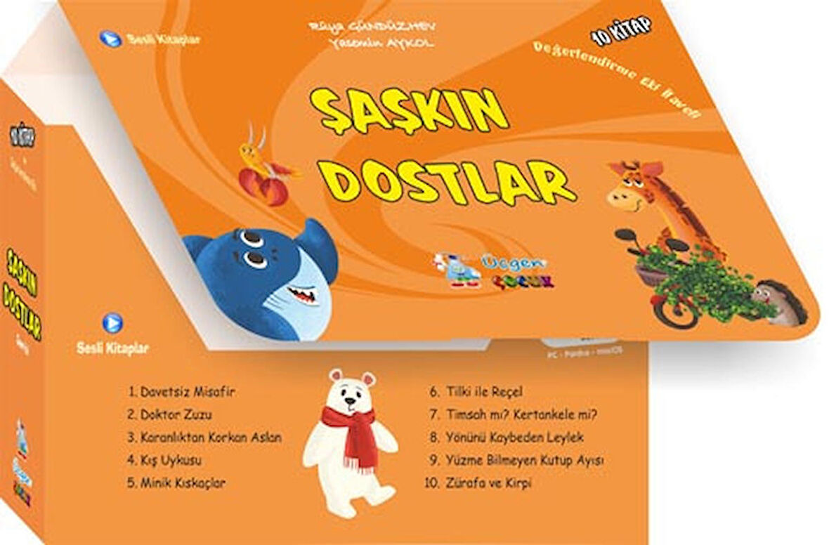 Üçgen Çocuk 3. Sınıf Şaşkın Dostlar 10 Lu Hikaye Seti 2023