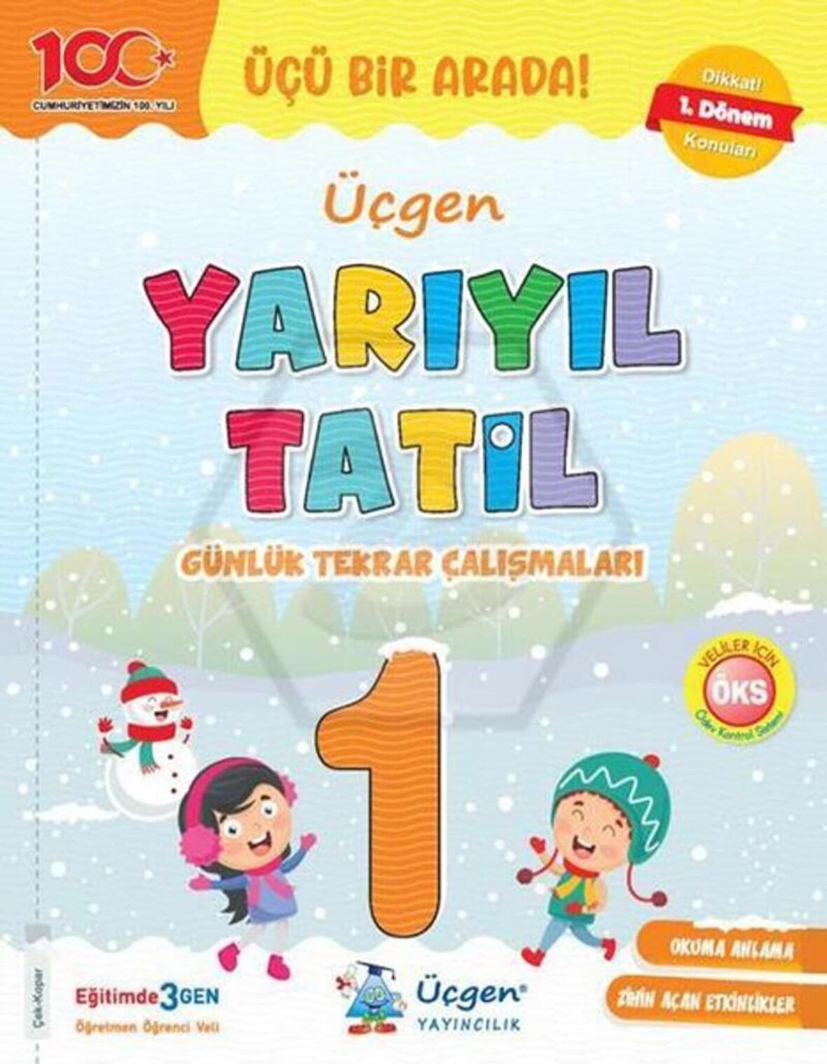 1. Sınıf Yarıyıl Tatil Günlük Tekrar Çalışmaları