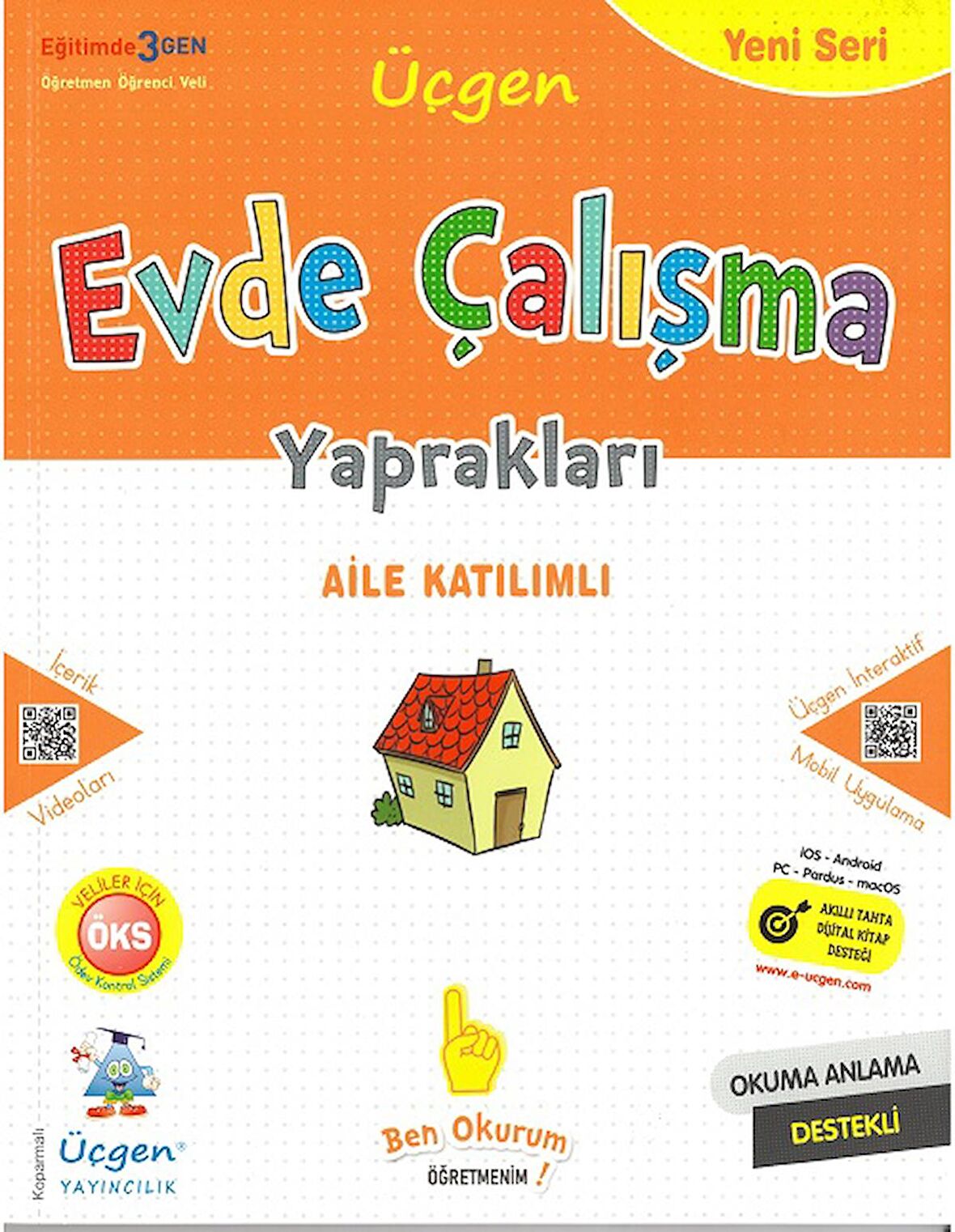 1.Sınıf Evde Çalışma Yaprakları - Aile Katılımlı(1.Dönem Konularını Kapsar)