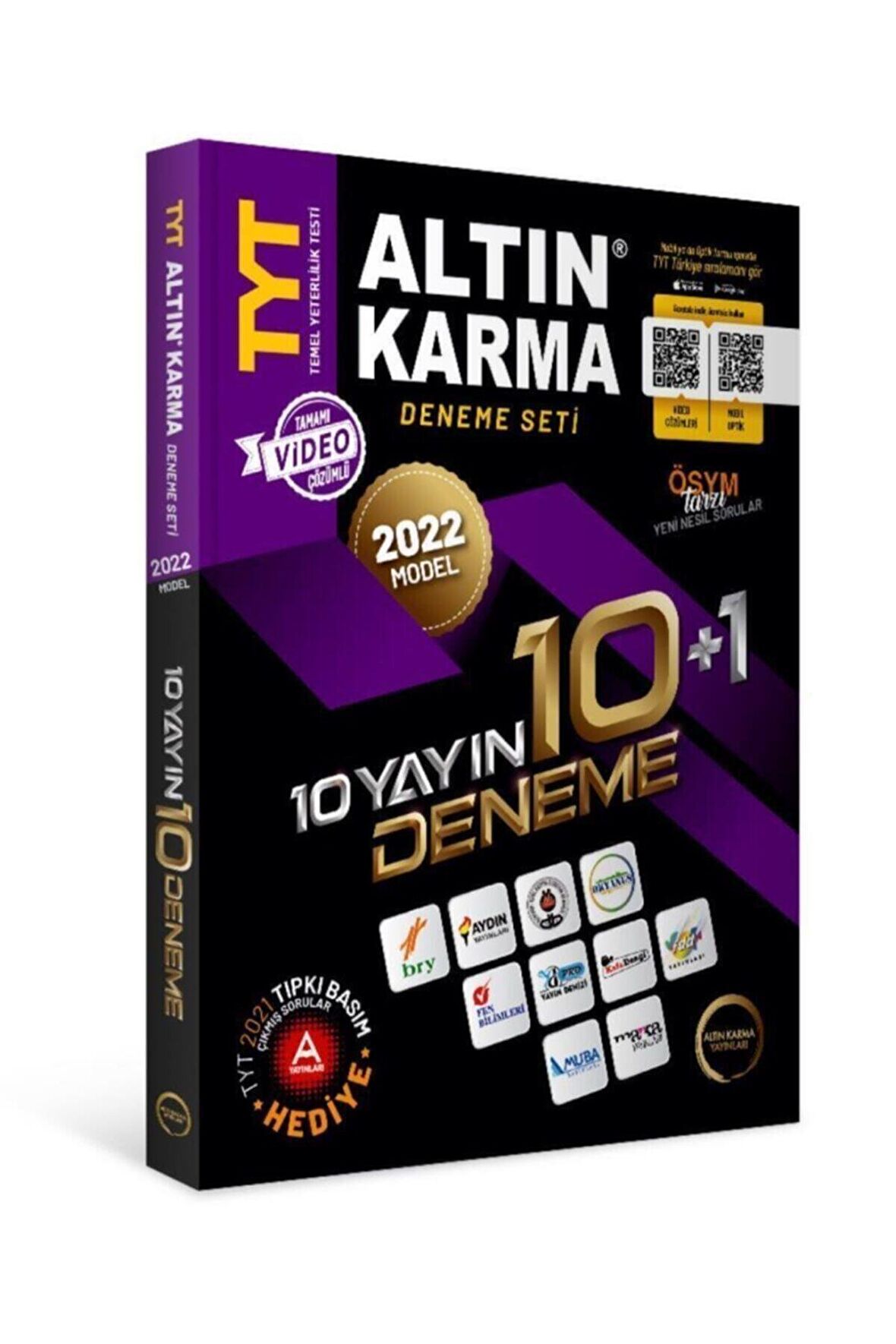Altın Karma 2022 TYT 10 +1 Farklı Yayın 10 Farklı Deneme