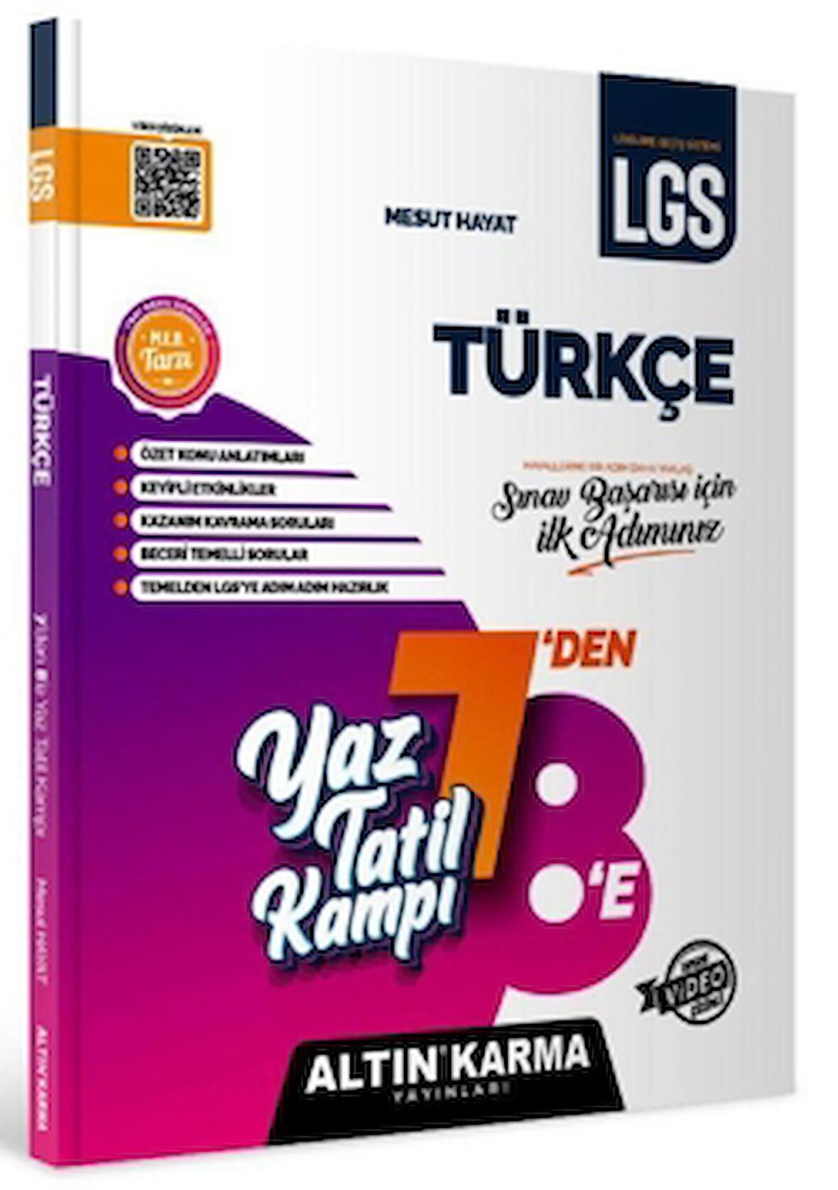 Türkçe Yaz Tatil Kampı LGS 7-8. Sınıf Hazırlık