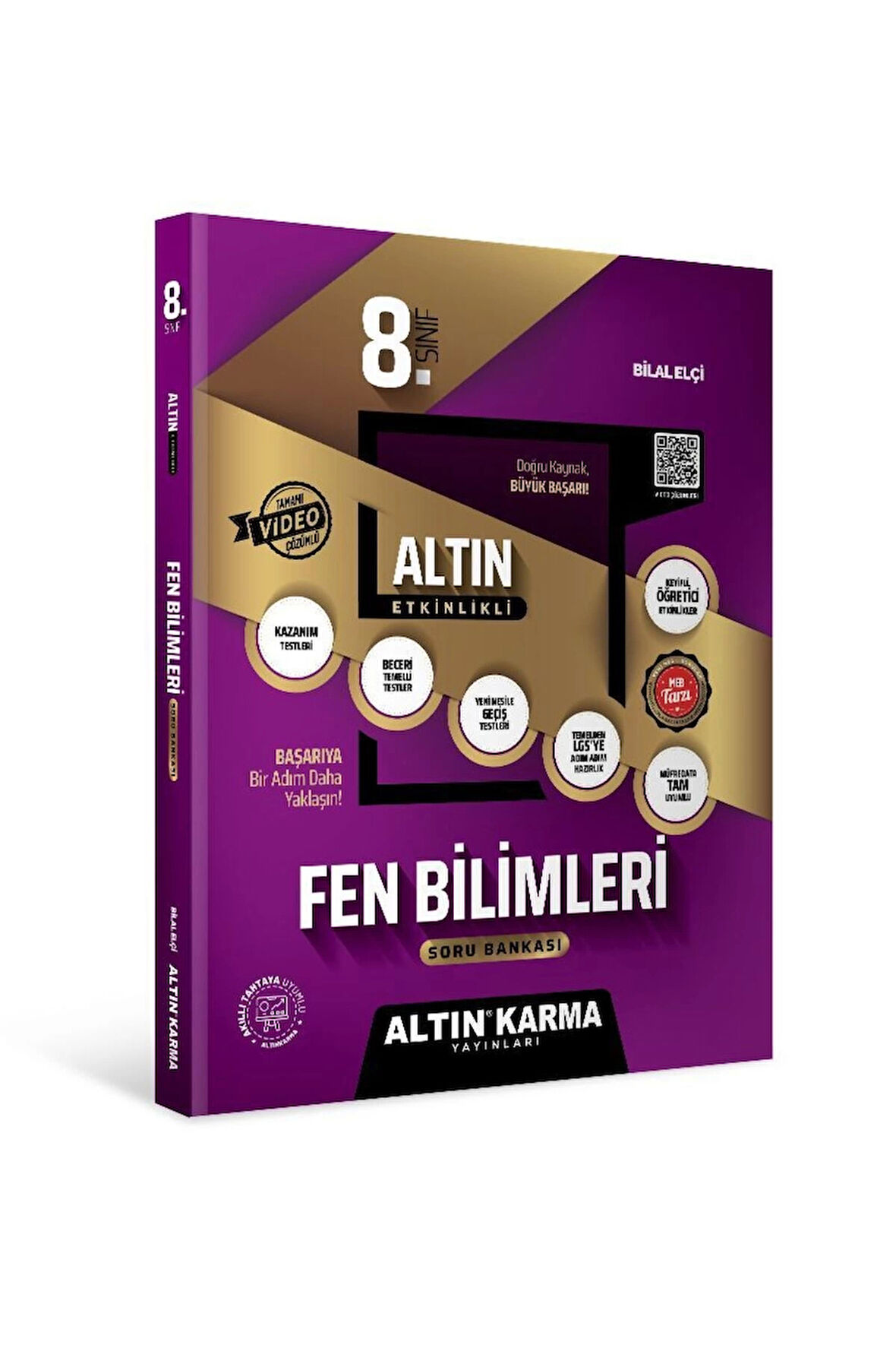 Altın Karma Yayınları 8.Sınıf Fen Bilimleri  Mentör Etkinlikli Soru Bankası