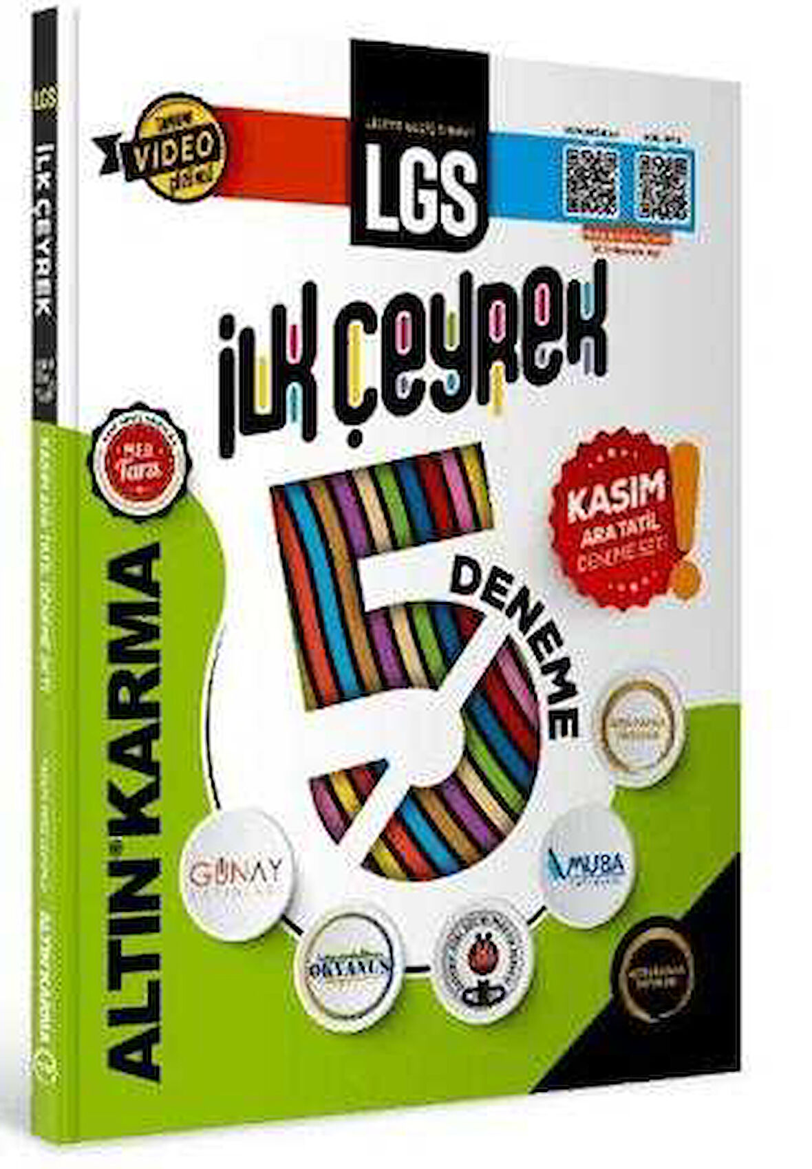 2025 LGS İlk Çeyrek 5 Farklı Yayın 5 Farklı Deneme Sınavı Video Çözümlü