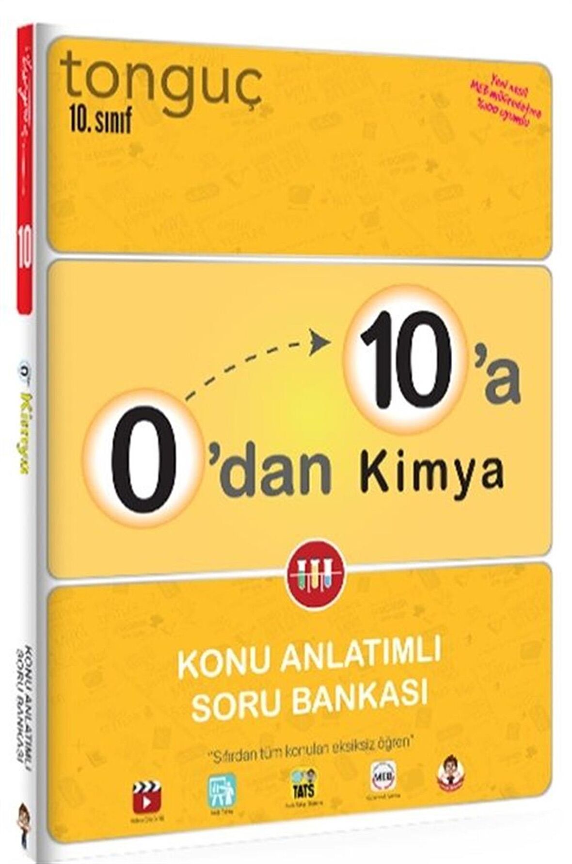Tonguç Yayınları 10. Sınıf 0'dan 10'a Kimya Konu Anlatımlı Soru Bankası