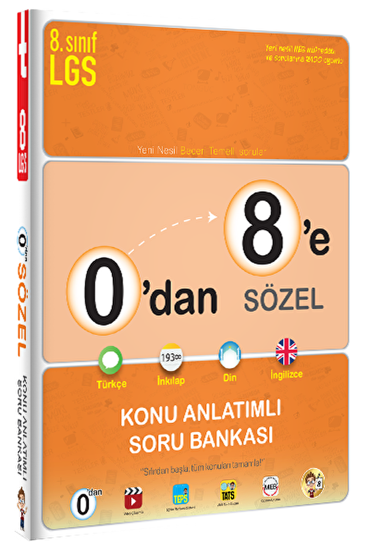 0 dan 8 e Sözel Konu Anlatımlı Soru Bankası Tonguç Akademi