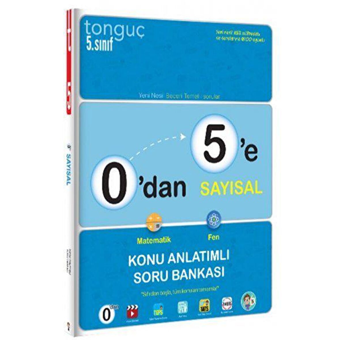0´dan 5´e Sayısal Konu Anlatımlı Soru Bankası Tonguç Akademi