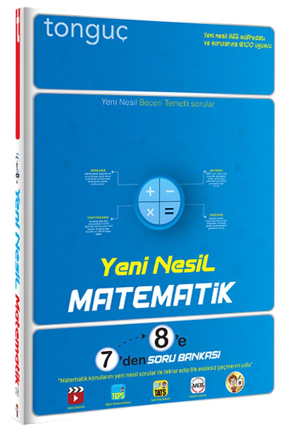 Yeni Nesil Matematik 7’den 8’e Soru Bankası Tonguç Akademi