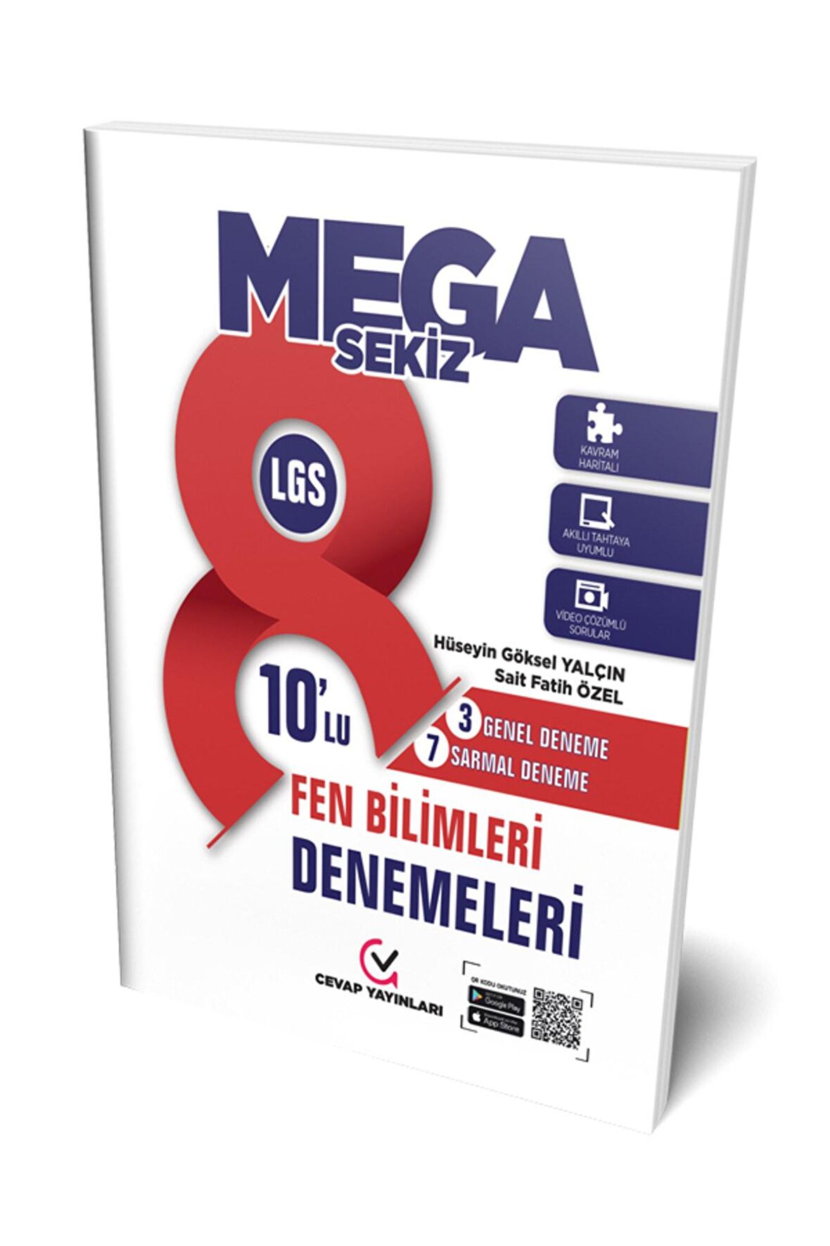 8. Sınıf LGS Fen Bilimleri Mega Sekiz 10 lu Deneme