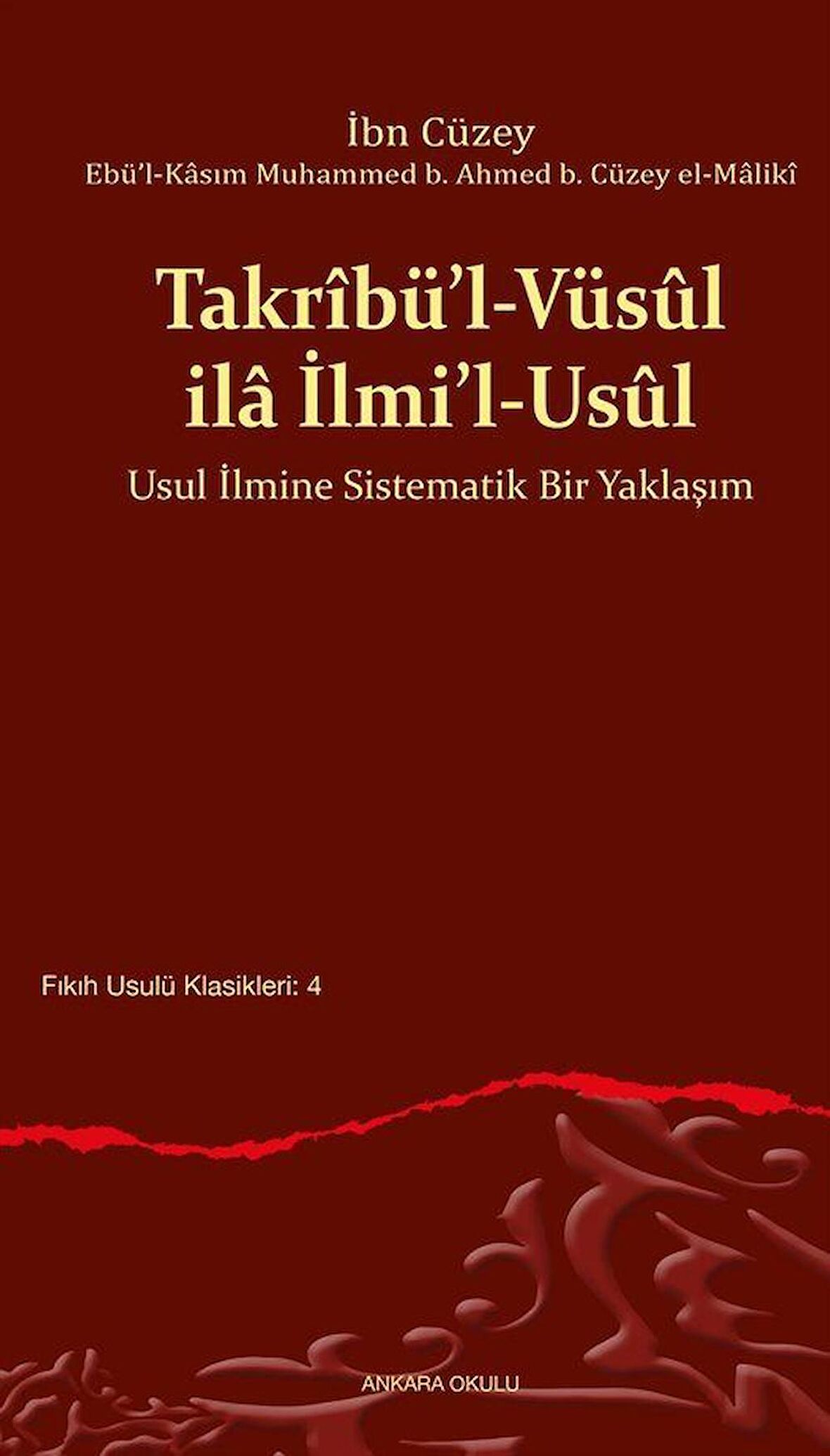 Takribü’l-Vüsul ila İlmi’l-Usul