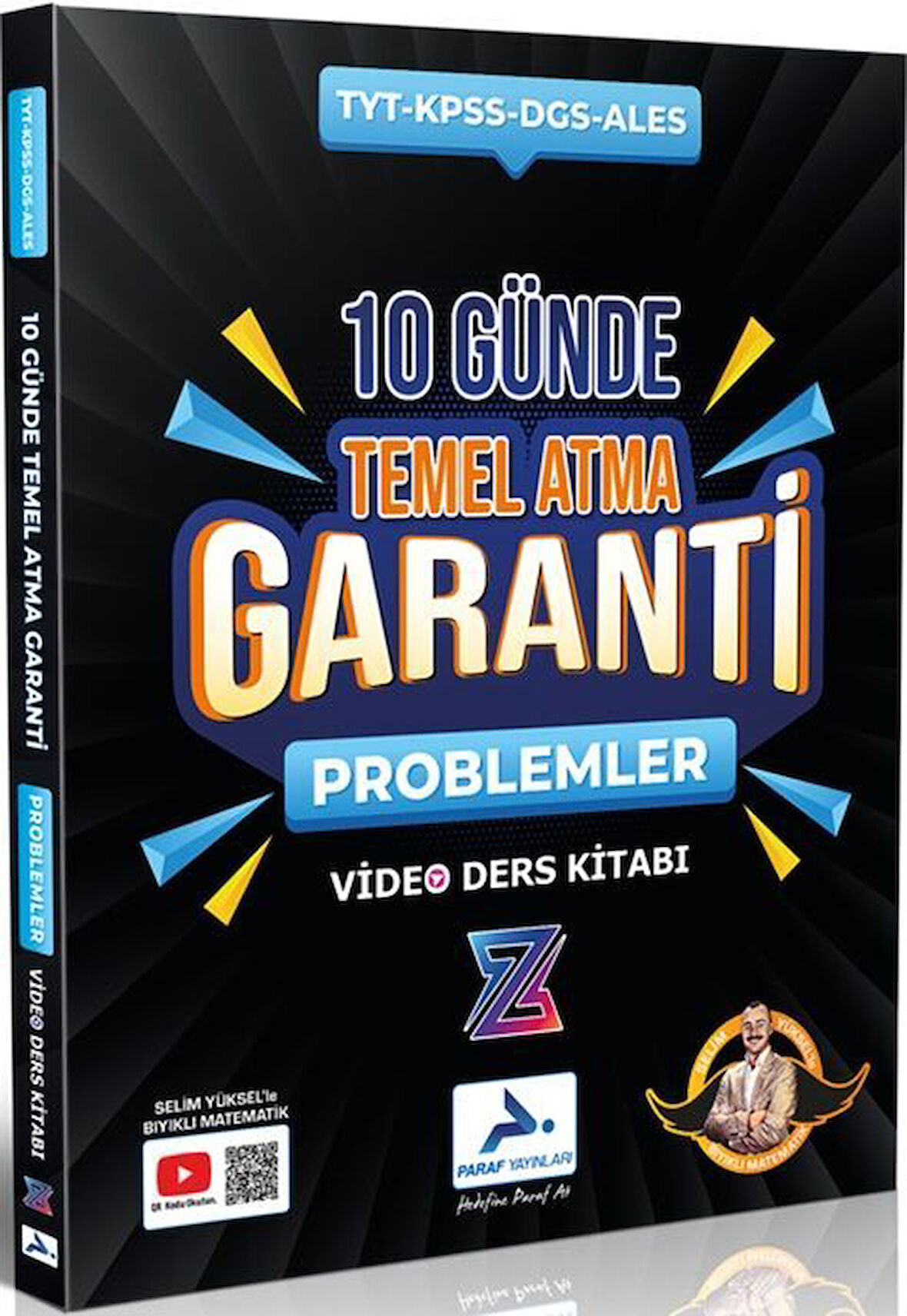 Paraf Yayınları TYT Problemler Z Takımı 10 Günde Temel Atma Garanti Video Ders Kitabı