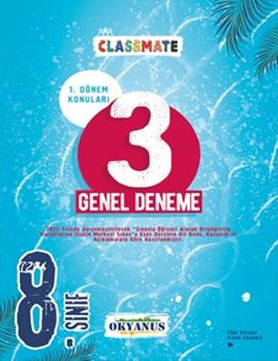 8. Sınıf Classmate 1. Dönem 3 Genel Deneme