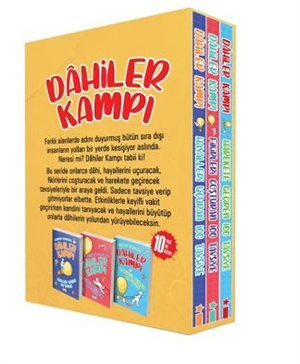 Dahiler Kampı Seti Kutulu (3 Kitap Takım)