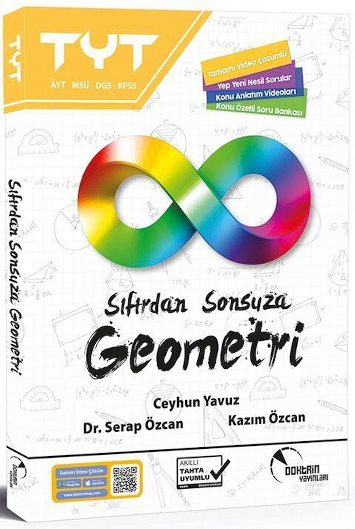 Sıfırdan Sonsuza Geometri Video Çözümlü Konu Özetli Soru Bankası Doktrin Yayınları