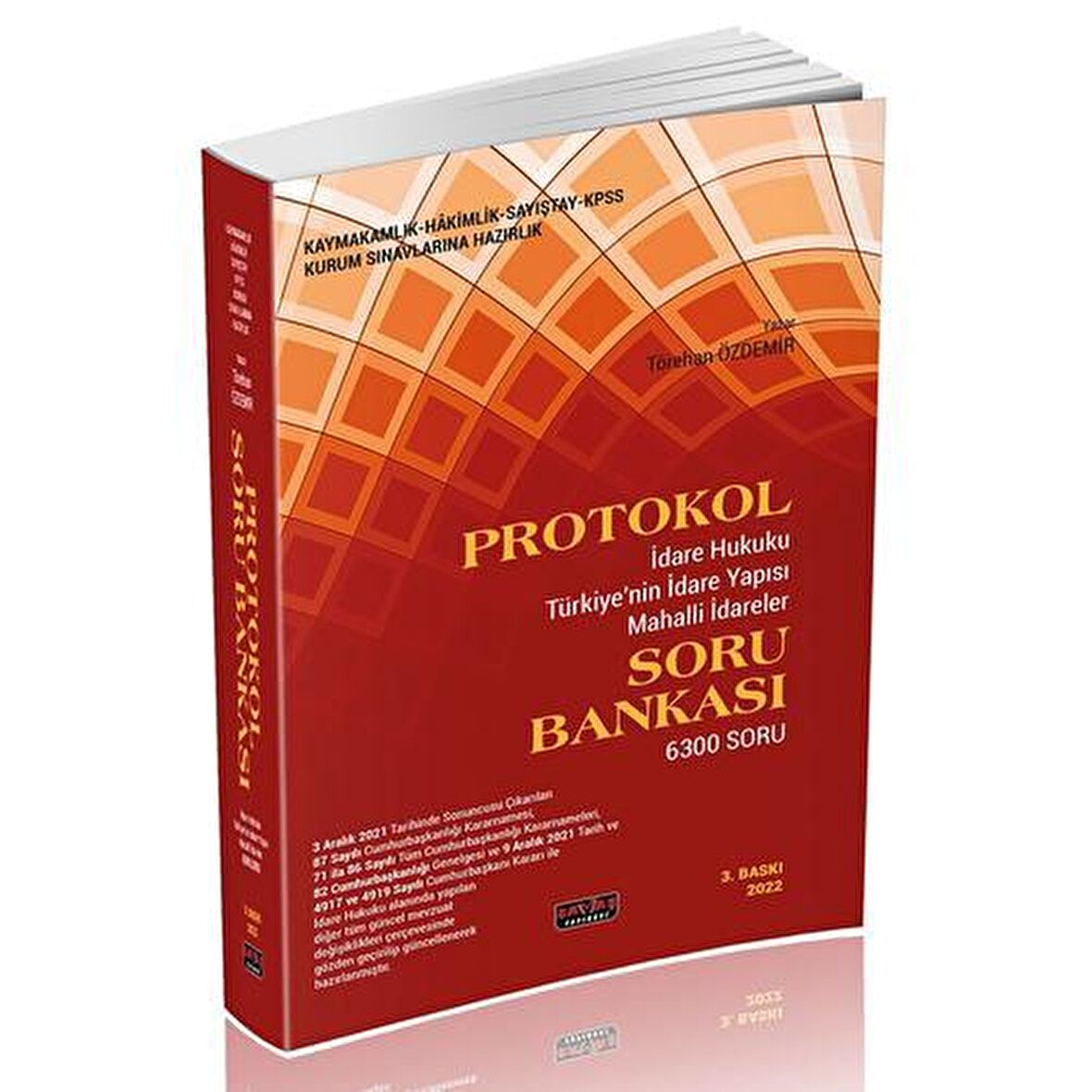 Protokol Soru Bankası Törehan Özdemir Savaş Yayınları 2022