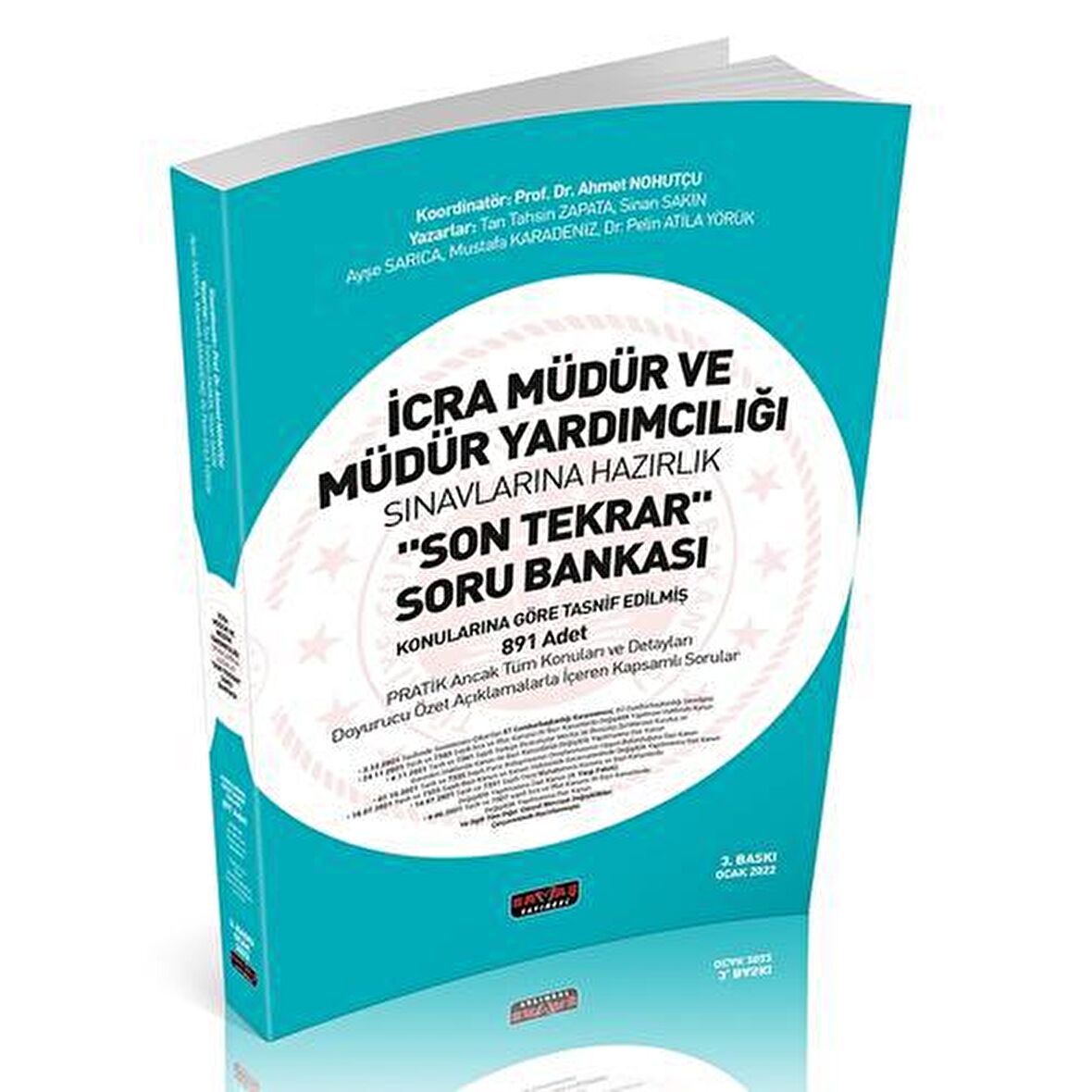 İcra Müdür ve Müdür Yardımcılığı Son Tekrar Soru Bankası 2022