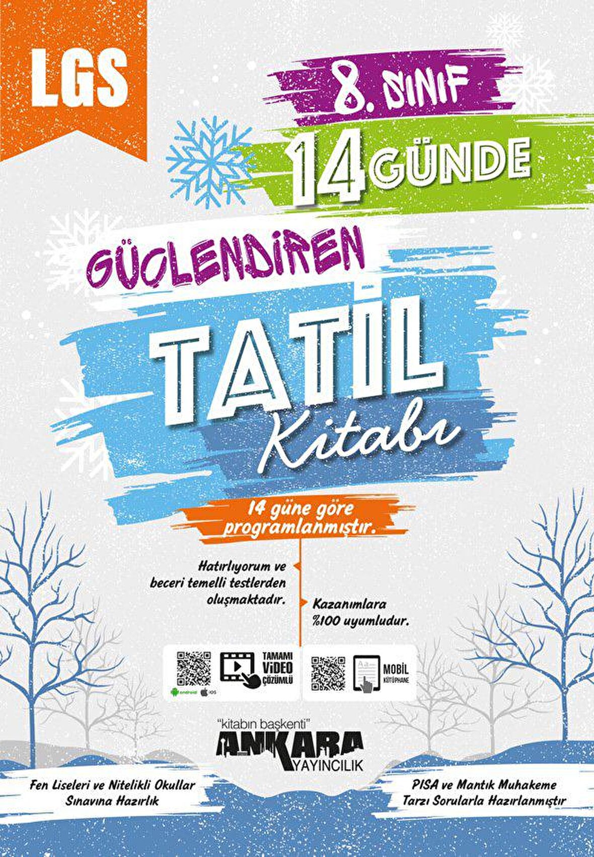 8. Sınıf 14 Günde Güçlendiren Tatil Kitabı