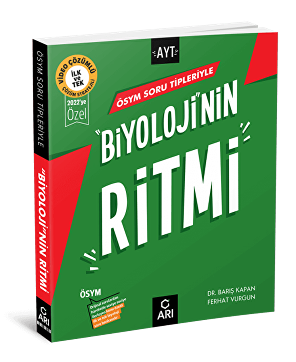 Arı 2022 AYT Biyolojinin Ritmi Çözümlü Soru Bankası