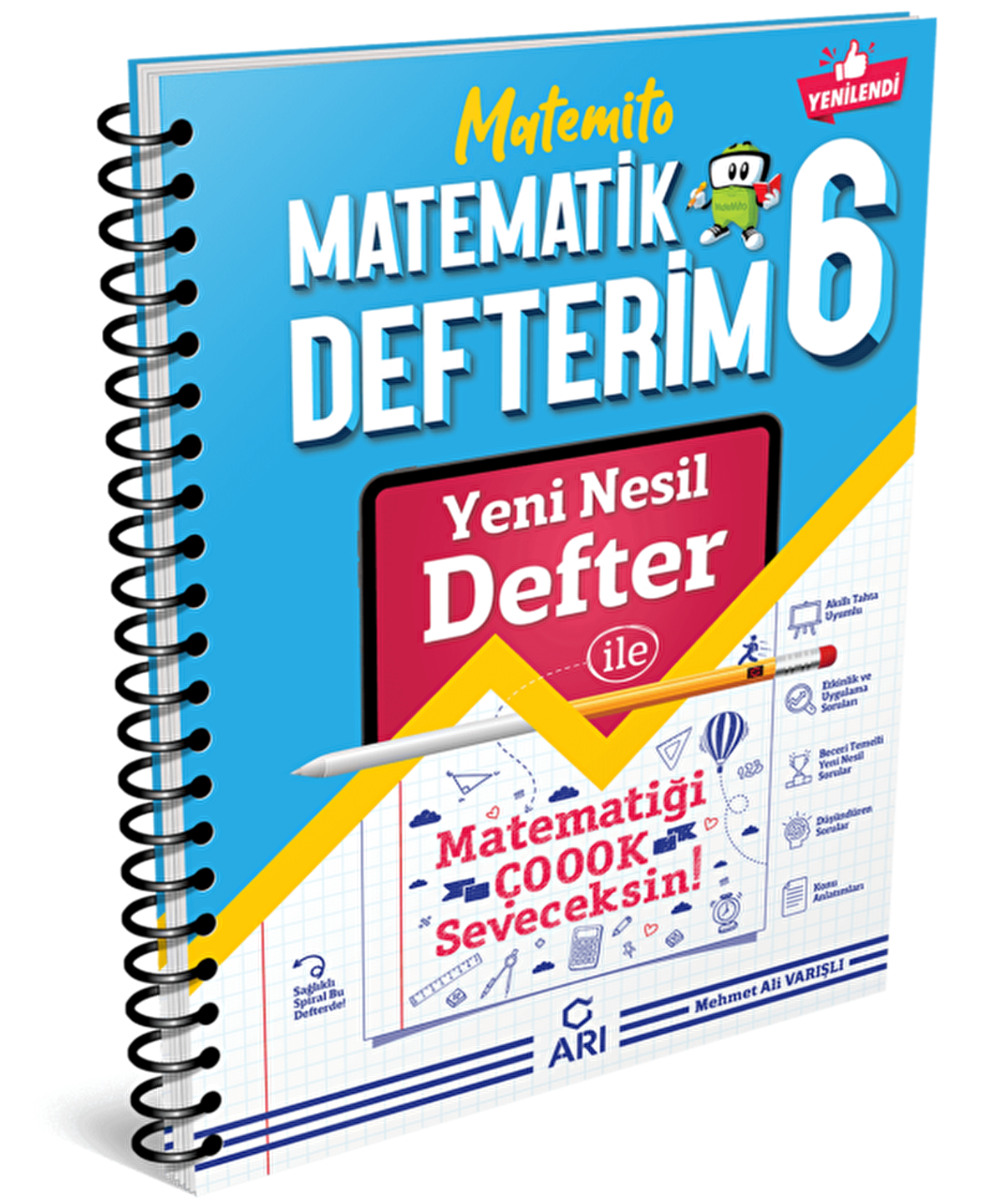 Arı Yayınları 6. Sınıf Matematik Defterim Matemito