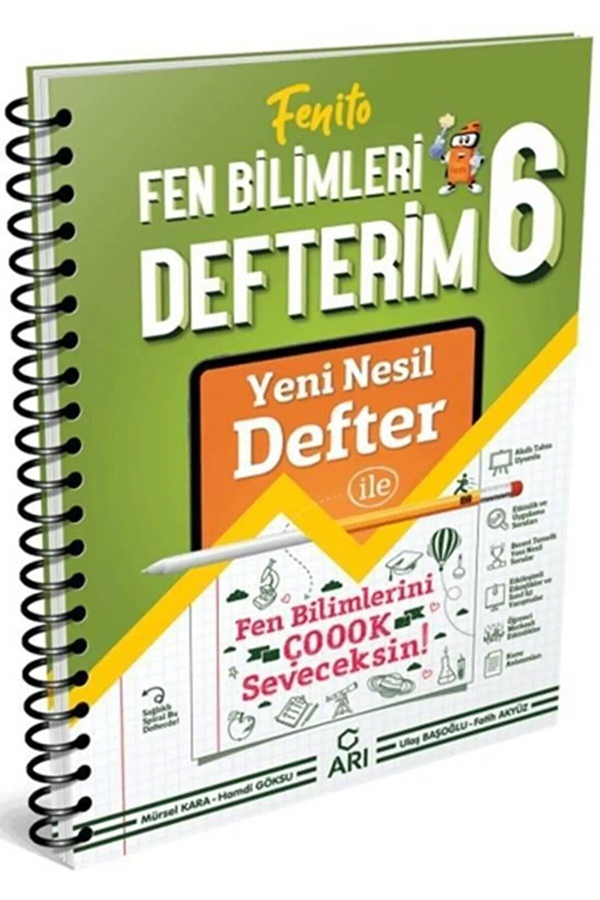 6.sınıf Fenito Fen Bilimleri Defterim