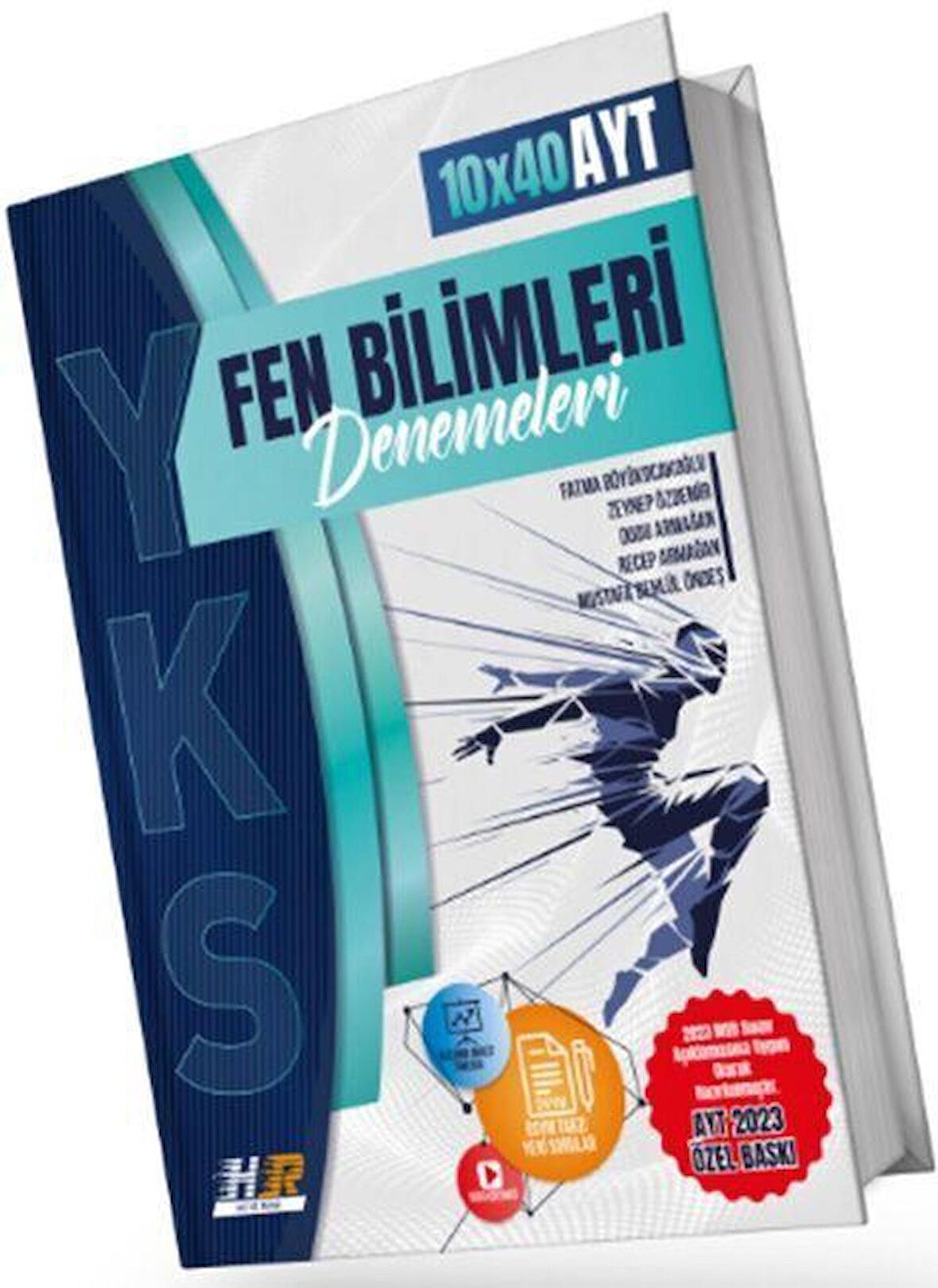 AYT Fen Bilimleri 10 x 40 Denemeleri Özel Baskı Hız ve Renk Yayınları
