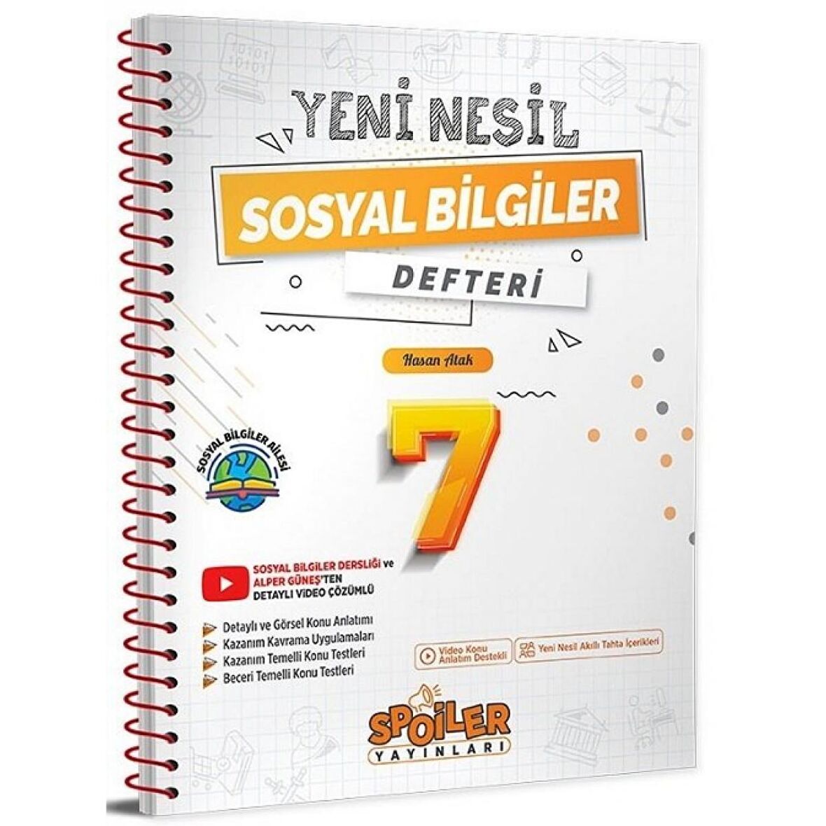 7. Sınıf Spoiler Yeni Nesil Sosyal Bilgiler Defteri