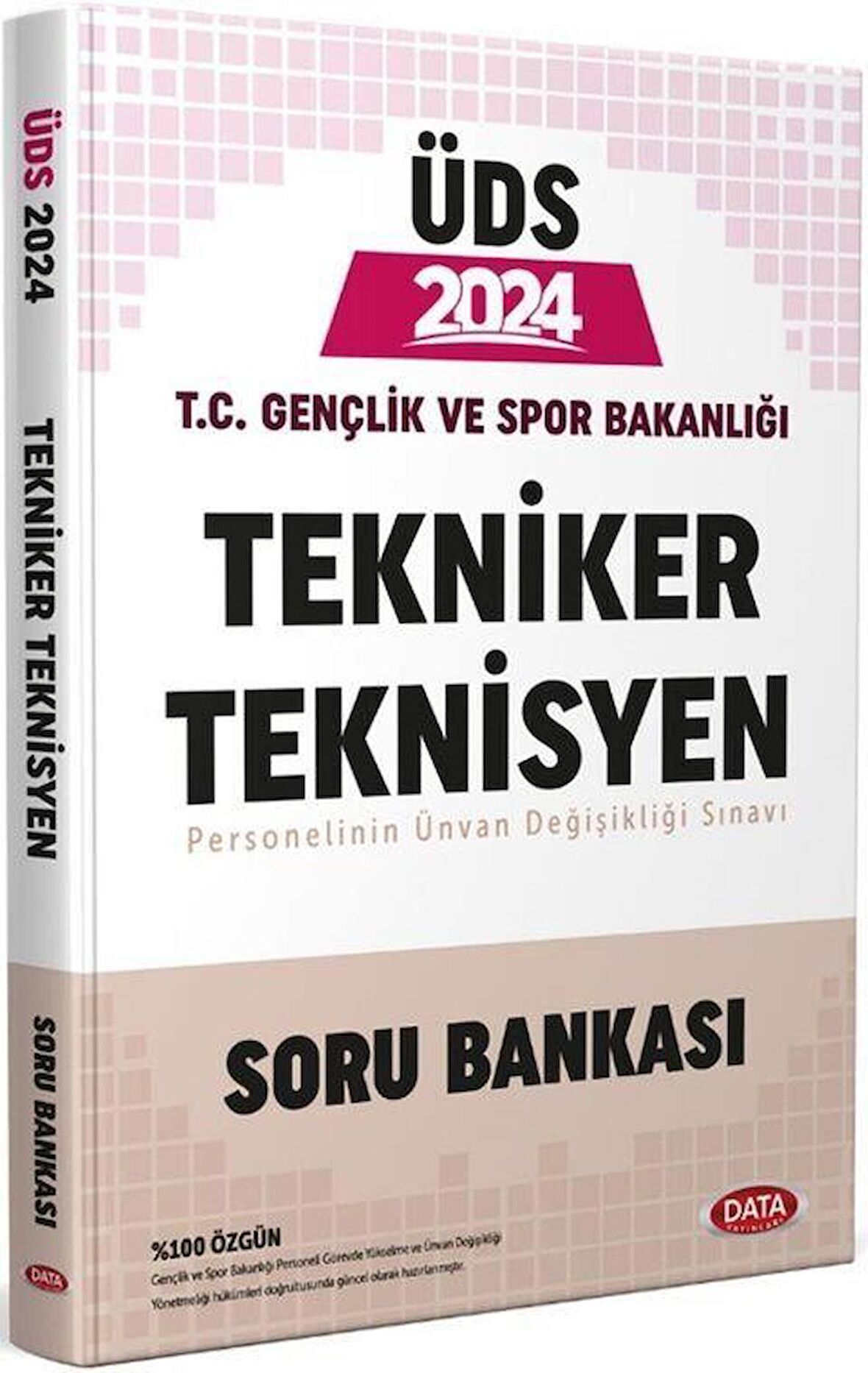 2024 ÜDS T.C Gençlik Ve Spor Bakanlığı Tekniker Teknisyen Soru Bankası Data Yayınları