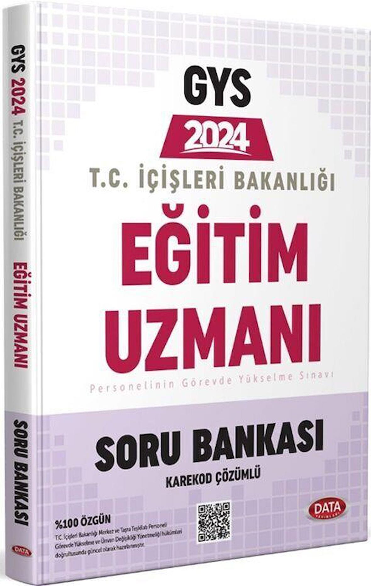 T.C. İçişleri Bakanlığı Eğitim Uzmanı GYS Soru Bankası Data Yayınları