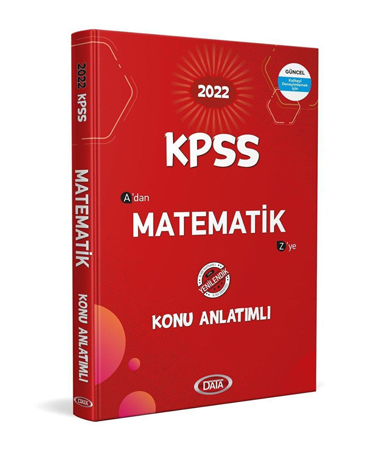 Data 2022 KPSS Matematik Konu Anlatımlı