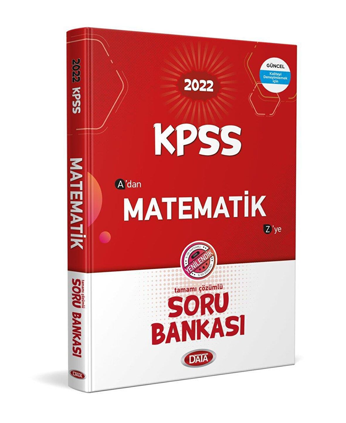 Data 2022 KPSS Matematik Çözümlü Soru Bankası