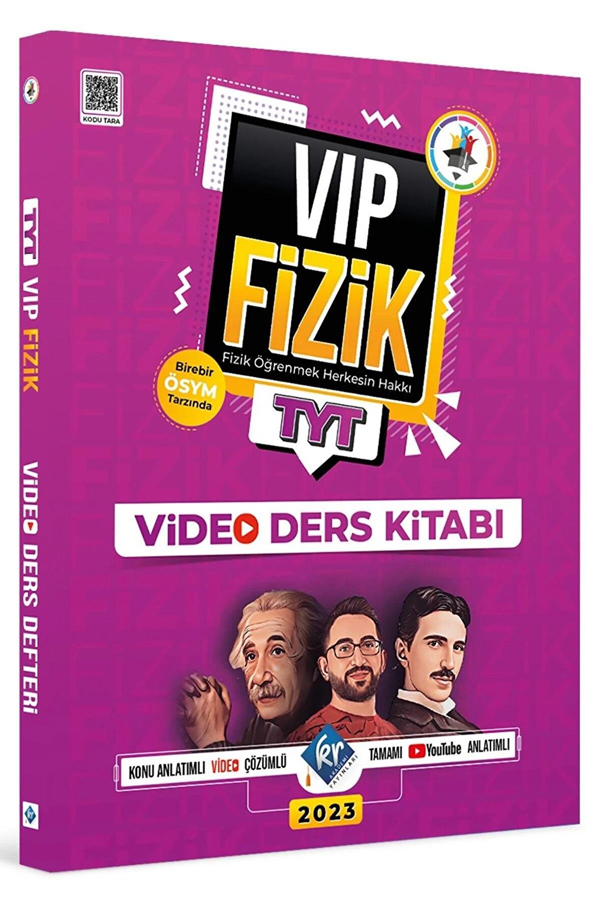 TYT Fizik VİP Video Ders Kitabı KR Akademi