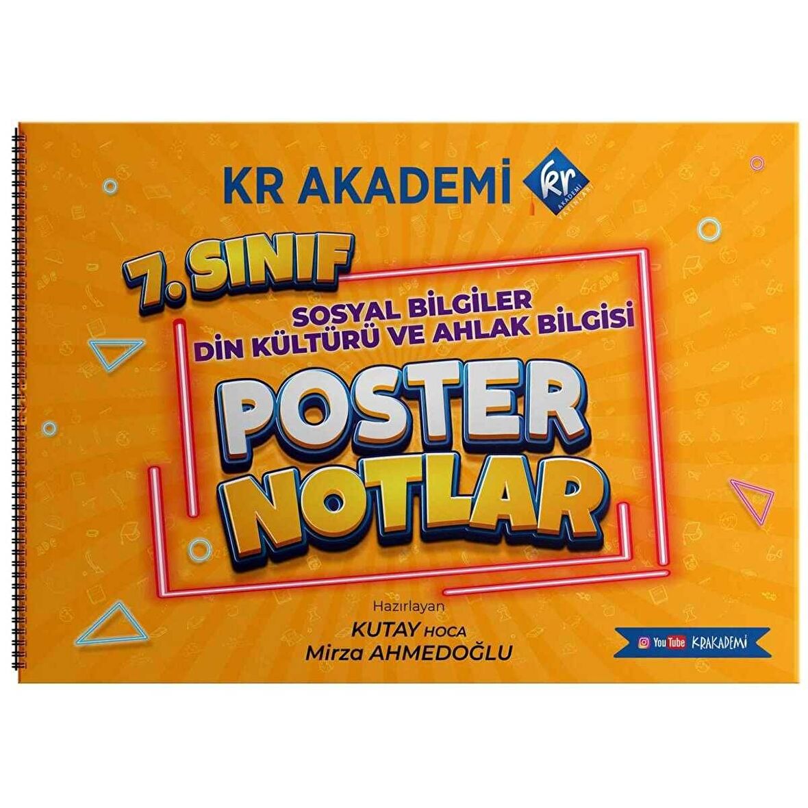 7. Sınıf Sosyal Bilgiler - Din Kültürü ve Ahlak Bilgisi Poster Notlar