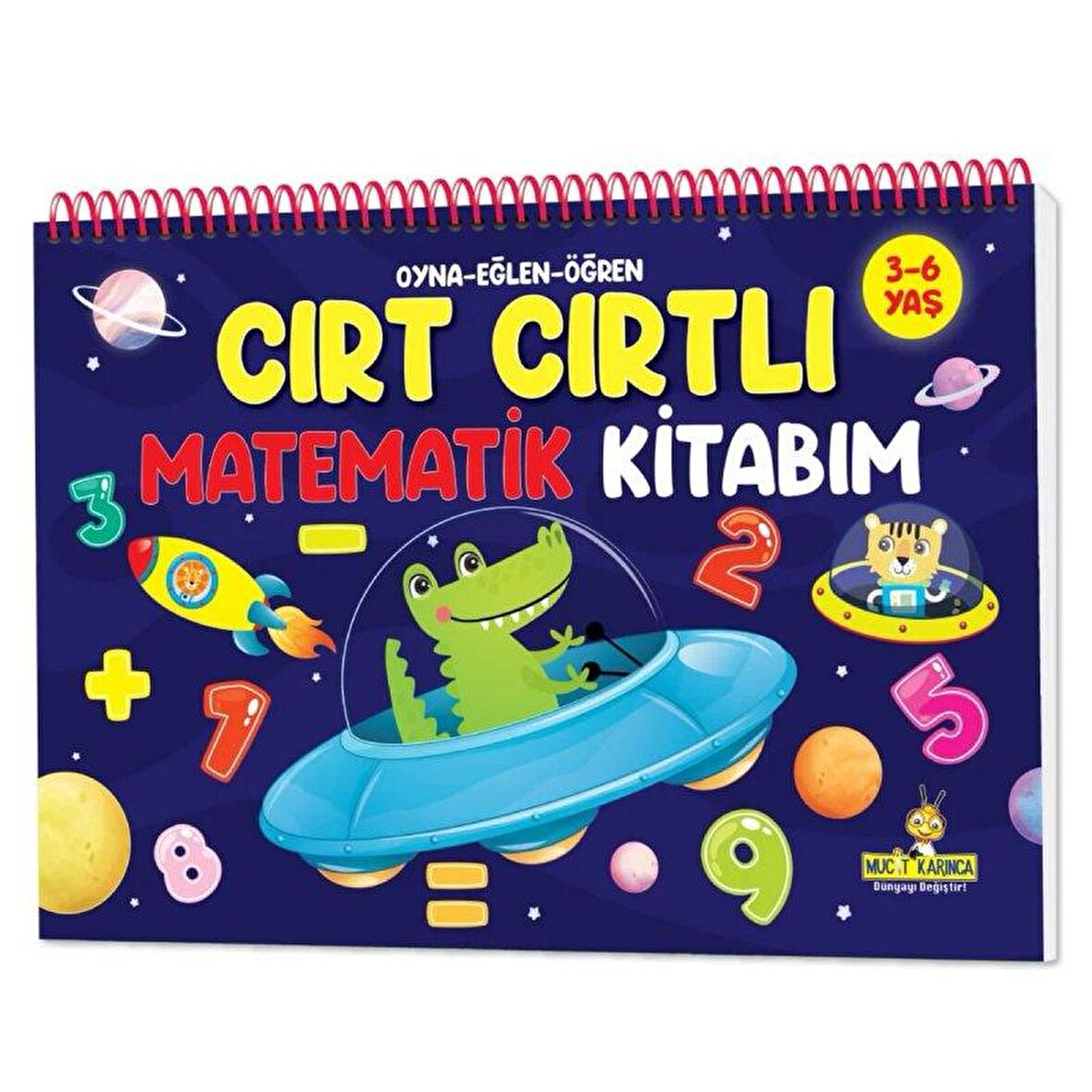 Cırt Cırtlı Matematik Etkinlik Kitabım 3-6 Yaş