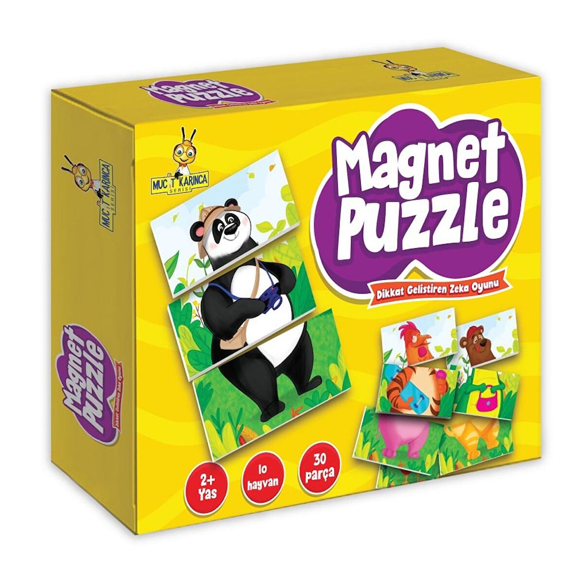 Yükselen Zeka 2+ Yaş Büyük Boy Puzzle 30 Parça