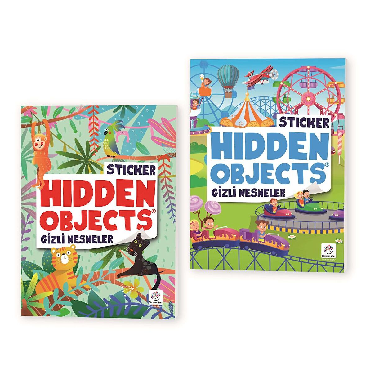 Sticker Hidden Objects 2'li Set