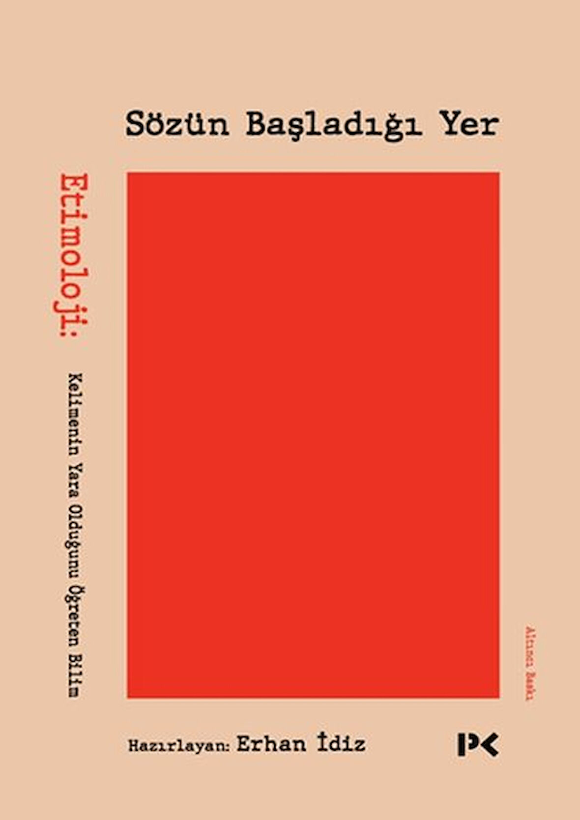 Kitap: Sözün Başladığı Yer