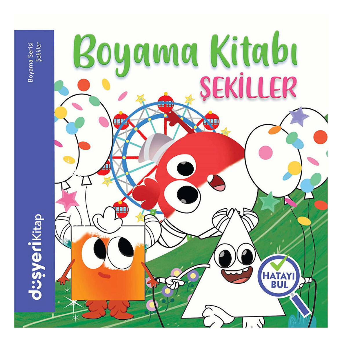 Boyama Kitabı Serisi - Şekiller