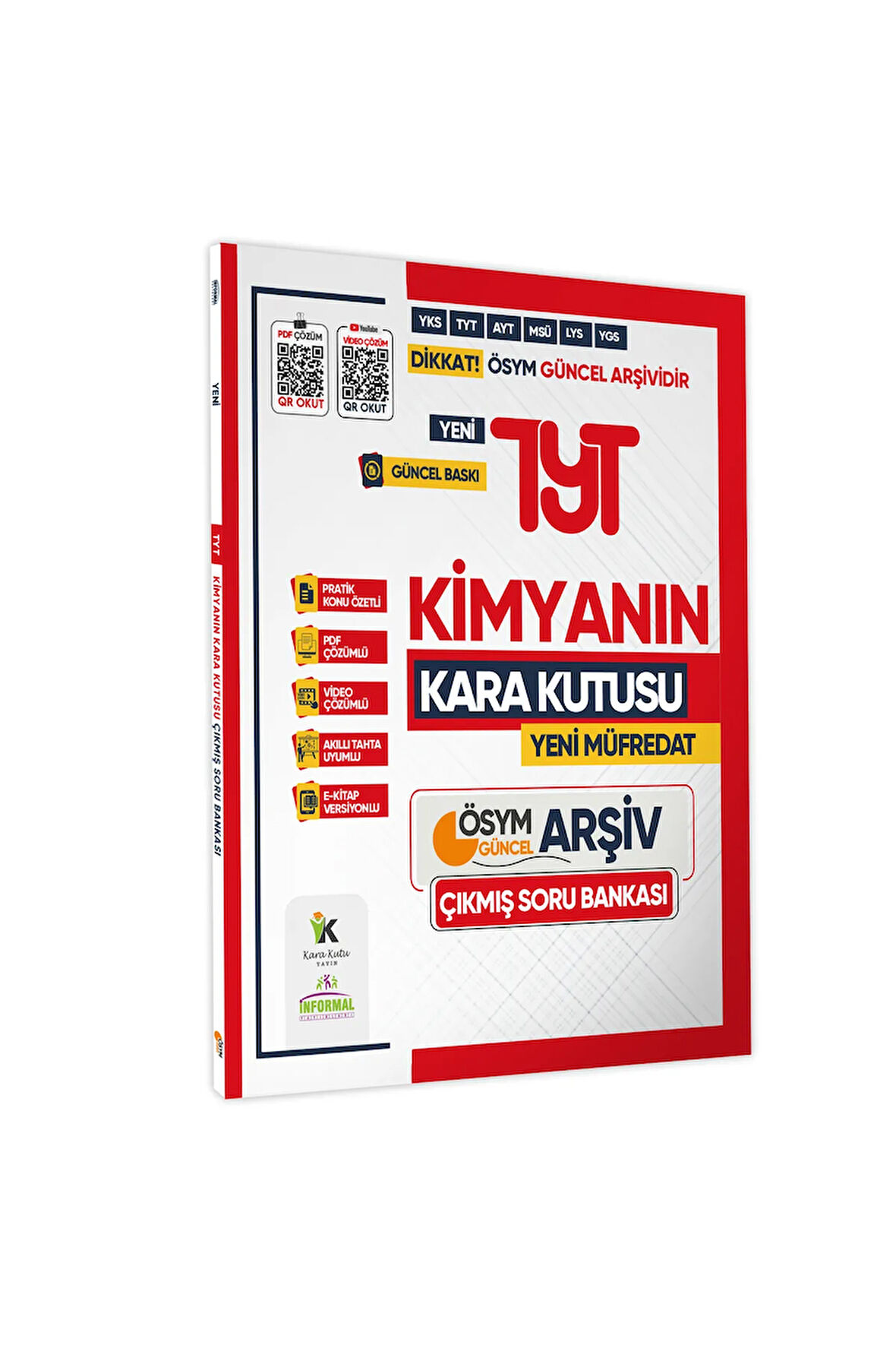 2025 YKS-TYT Fizik Kimya Biyolojinin (FKB) Kara Kutusu Çıkmış Soru Bankası 3lü Set K. Özetli Çözümlü