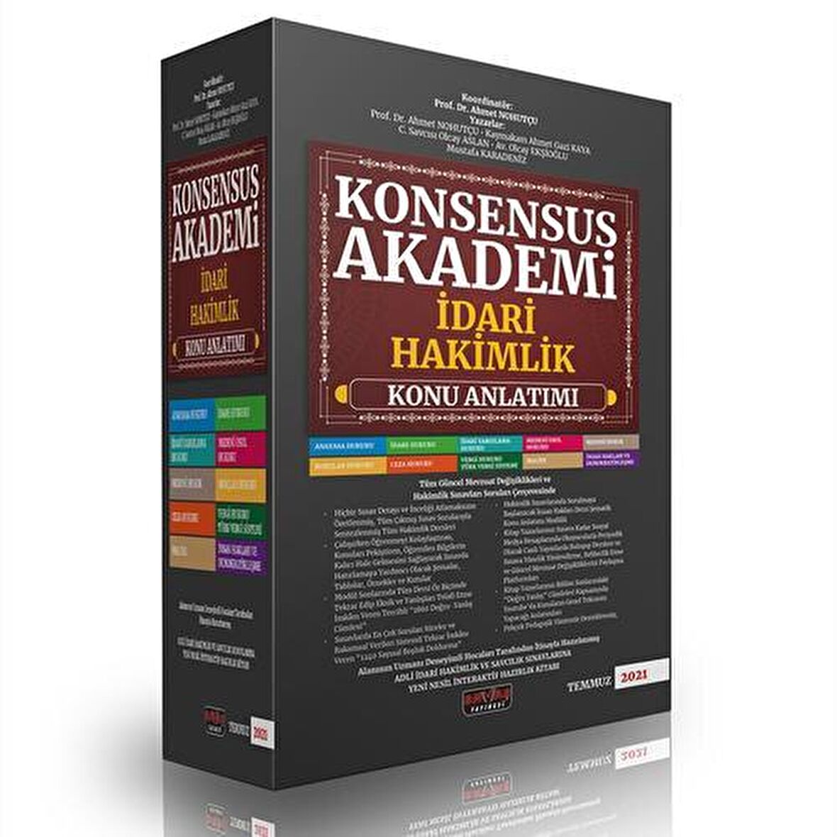 KONSENSUS Akademi İdari Hakimlik Konu Anlatımı 2021