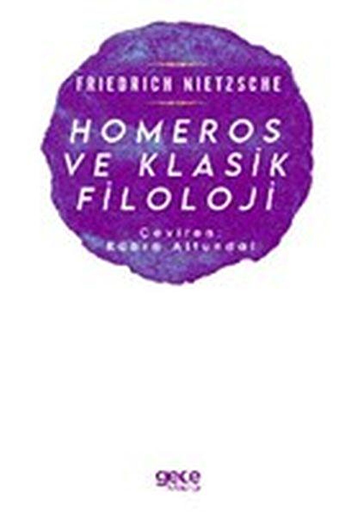 Homeros ve Klasik Filoloji