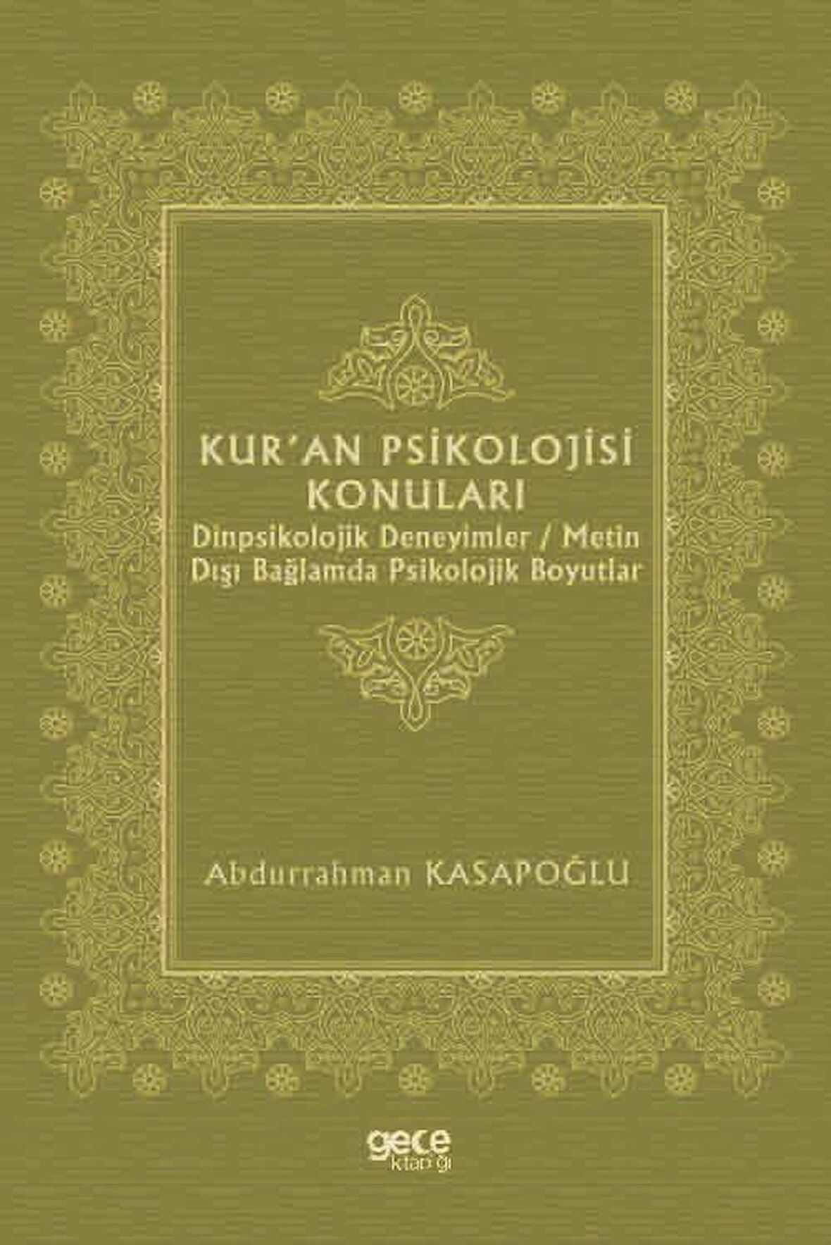 Kur'an Psikolojisi Konuları