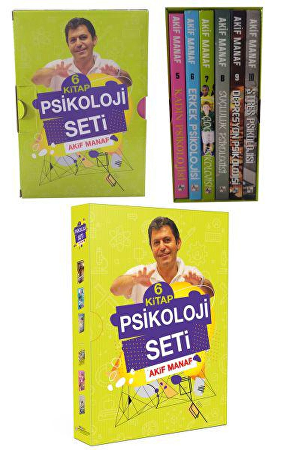 Akif Manaf Psikoloji Seti (6 Kitap Takım)