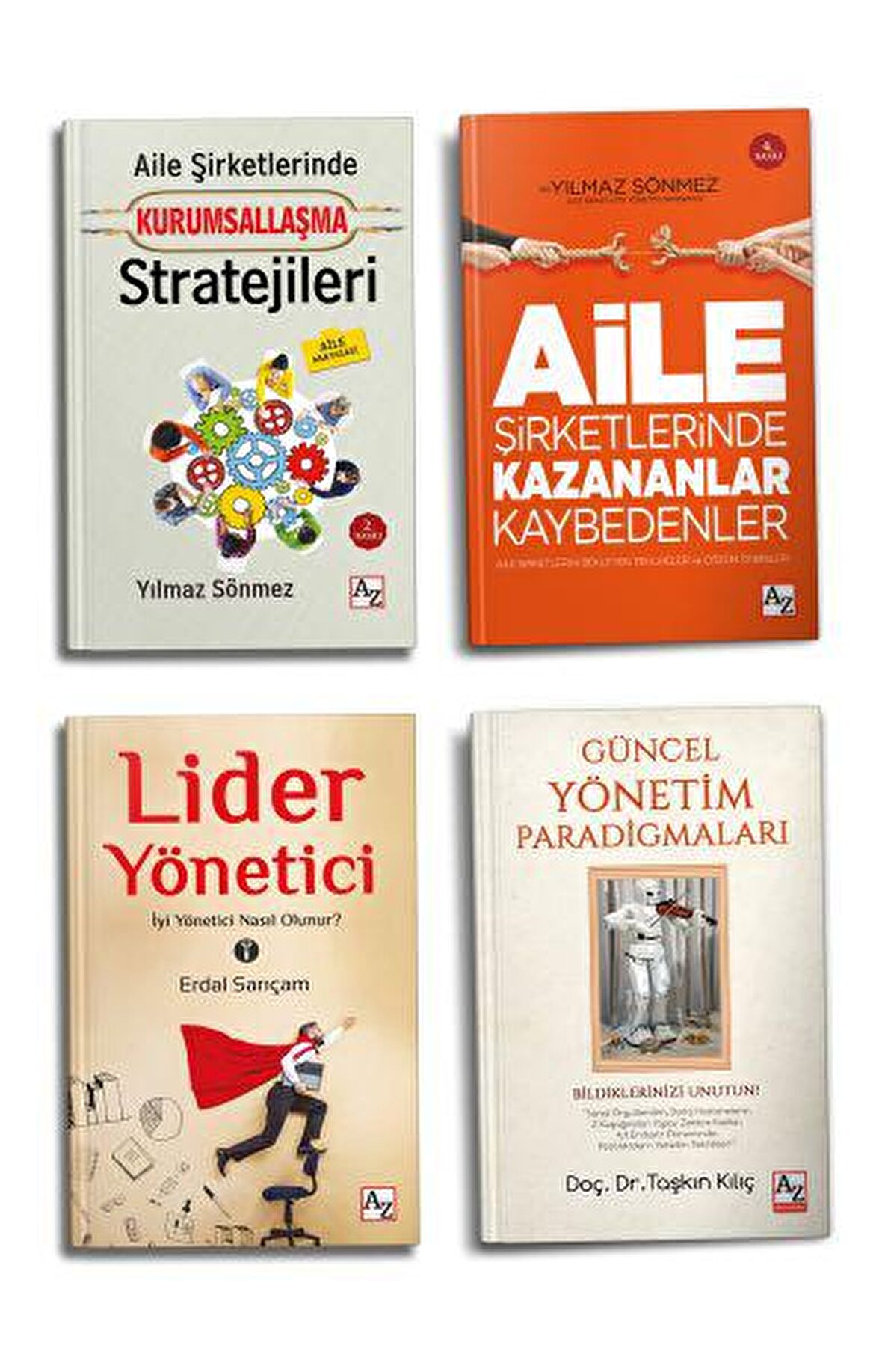 Yönetim Seti (4 Kitap Takım) - Erdal Sarıçam - Az Kitap