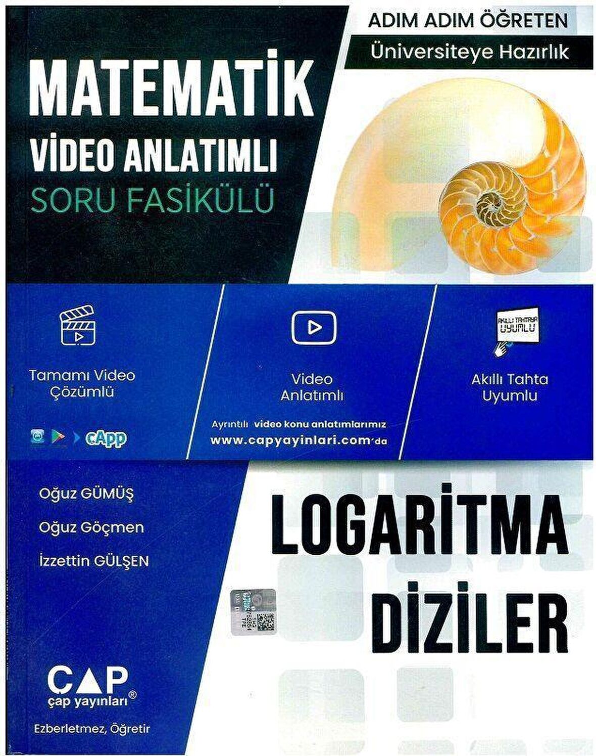 Üniversiteye Hazırlık Matematik Video Anlatımlı Logaritma Diziler Soru Fasikülü