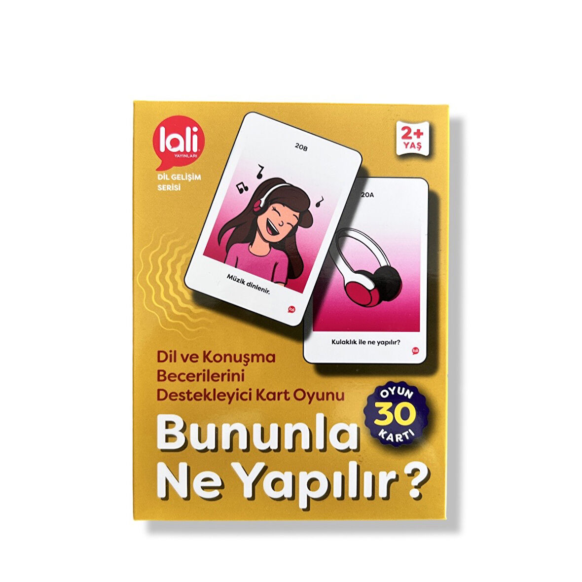 Lali Yayınları Bununla Ne Yapılır +2 Yaş Dil Gelişim Serisi 30 Kart 