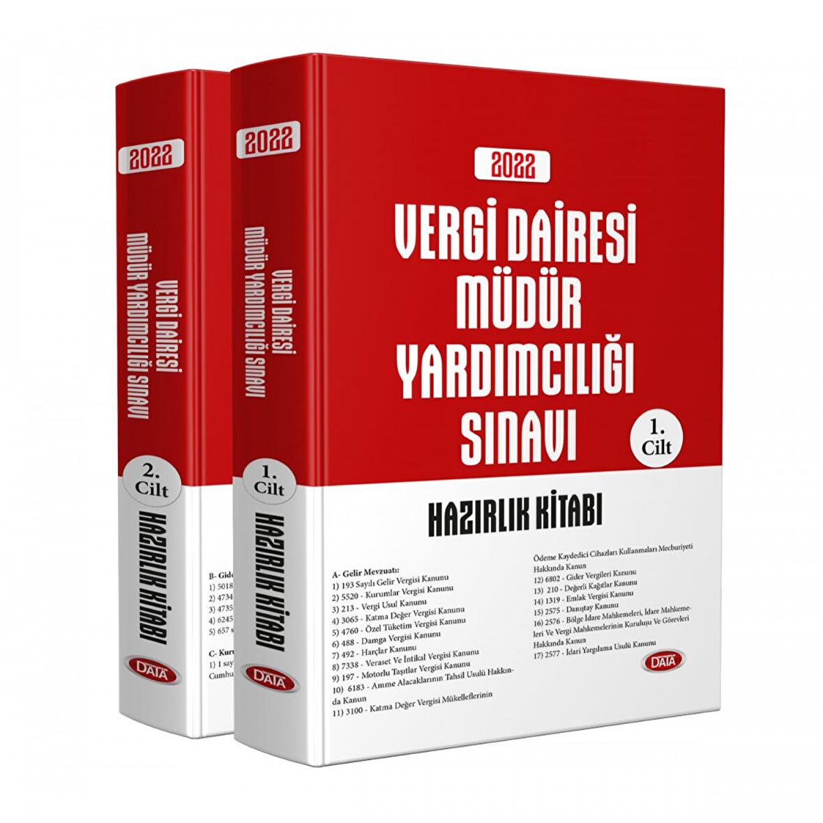 Vergi Dairesi Müdür Yardımcılığı Sınavı Hazırlık Kitabı 2 Cilt