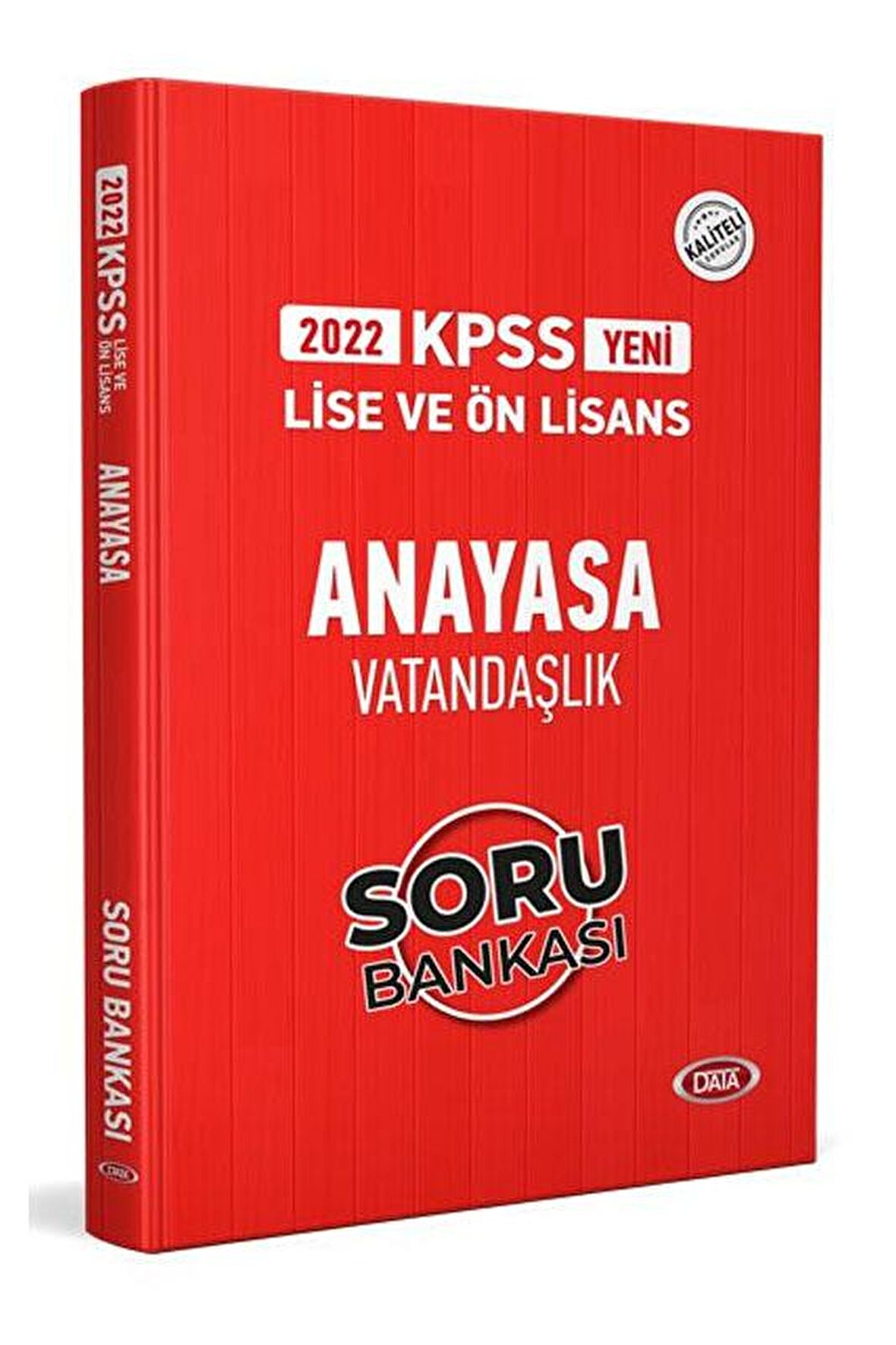 Data KPSS Lise Ve Ön Lisans Anayasa Vatandaşlık Soru Bankası 2022