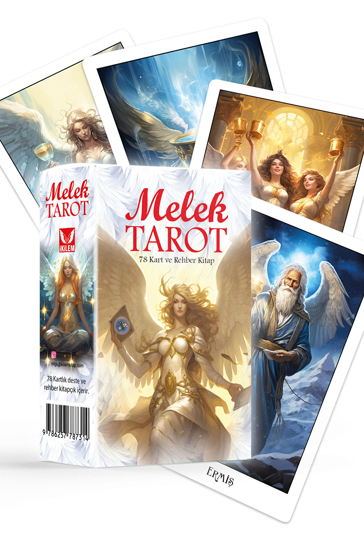 Melek Tarot / 78 Tarot Kartı ve Rehber Kitap