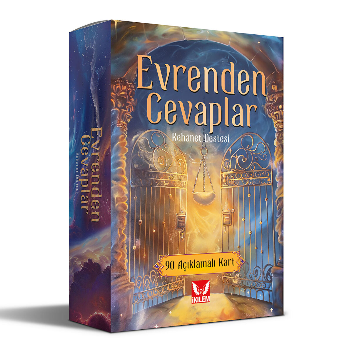 Evrenden Cevaplar Tarot Kehanet Destesi / 90 Açıklamalı Evet Hayır Belki Kartı